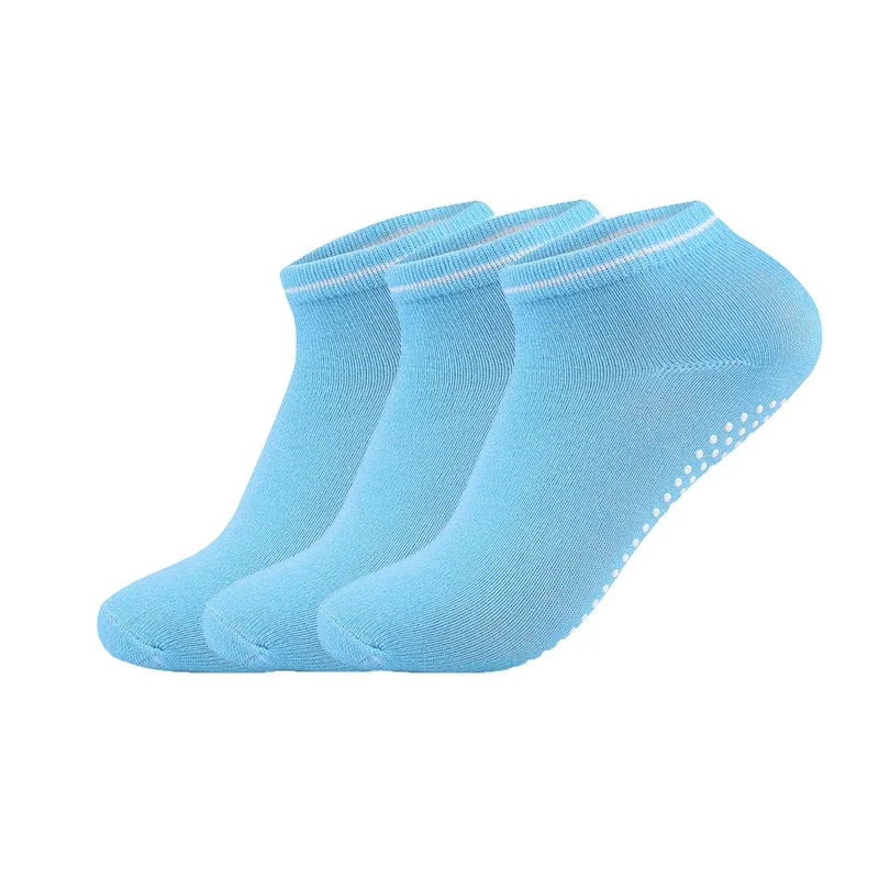 Women Non-Slip Grips Cotton Sock