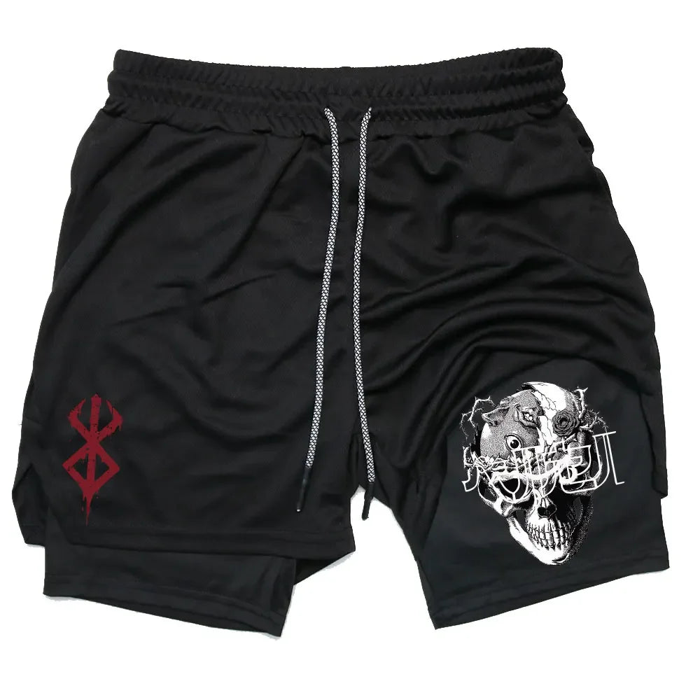 Anime Berserk Performance Men Shorts