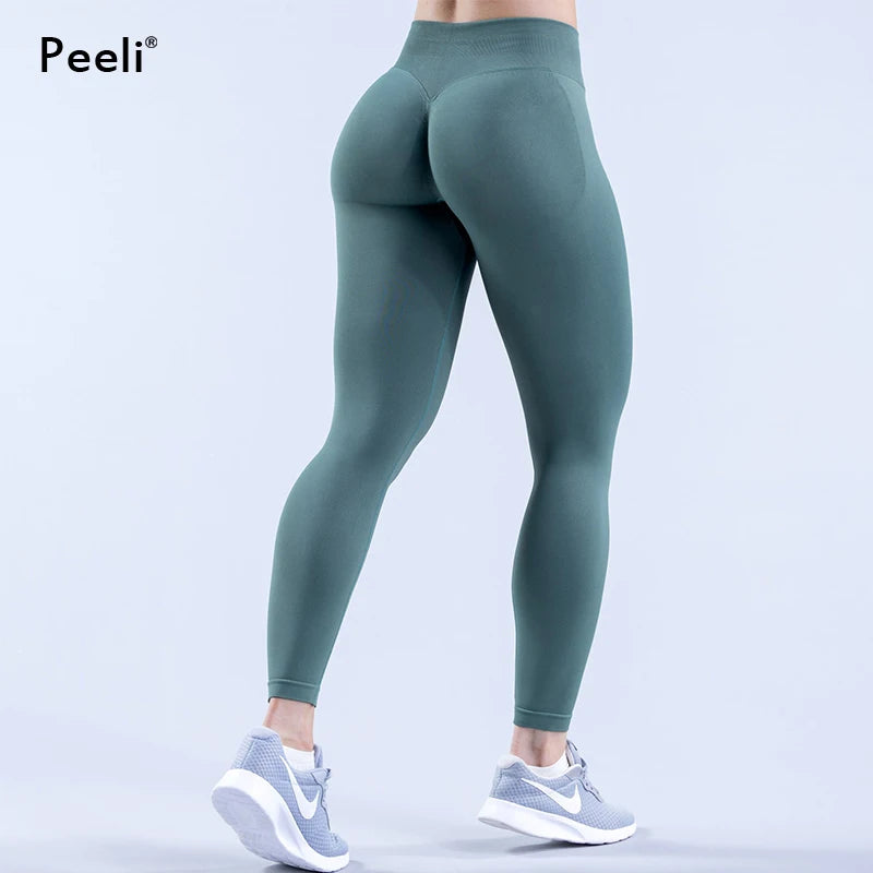 Women Scrunch Butt Seamless Leggings