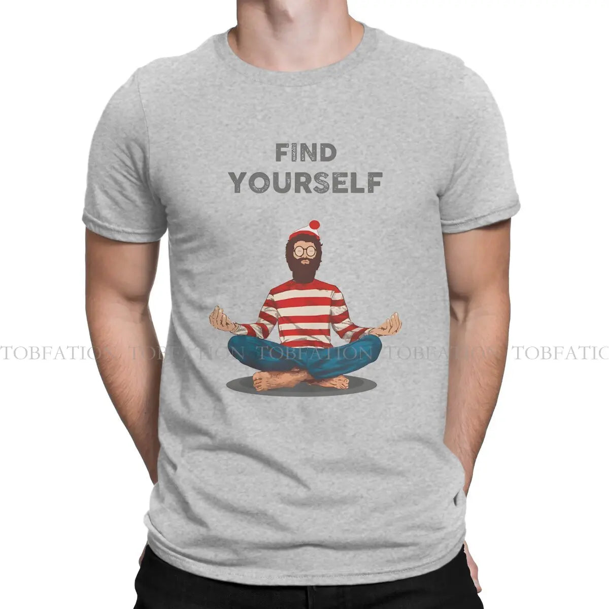 Yoga Creative Casual T-shirt For Men