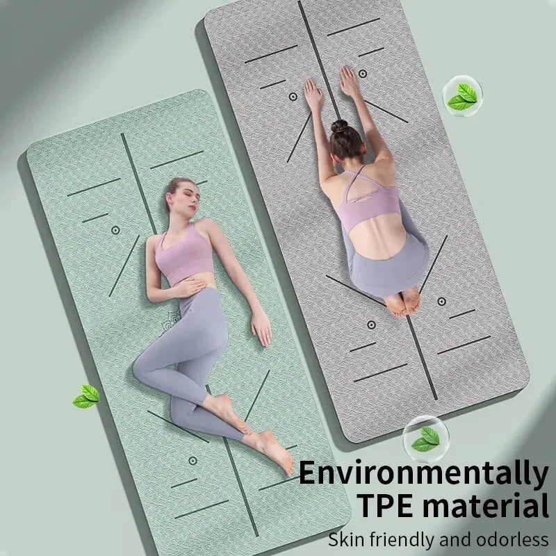 Non Slip Eco Friendly Fitness Exercise Mat