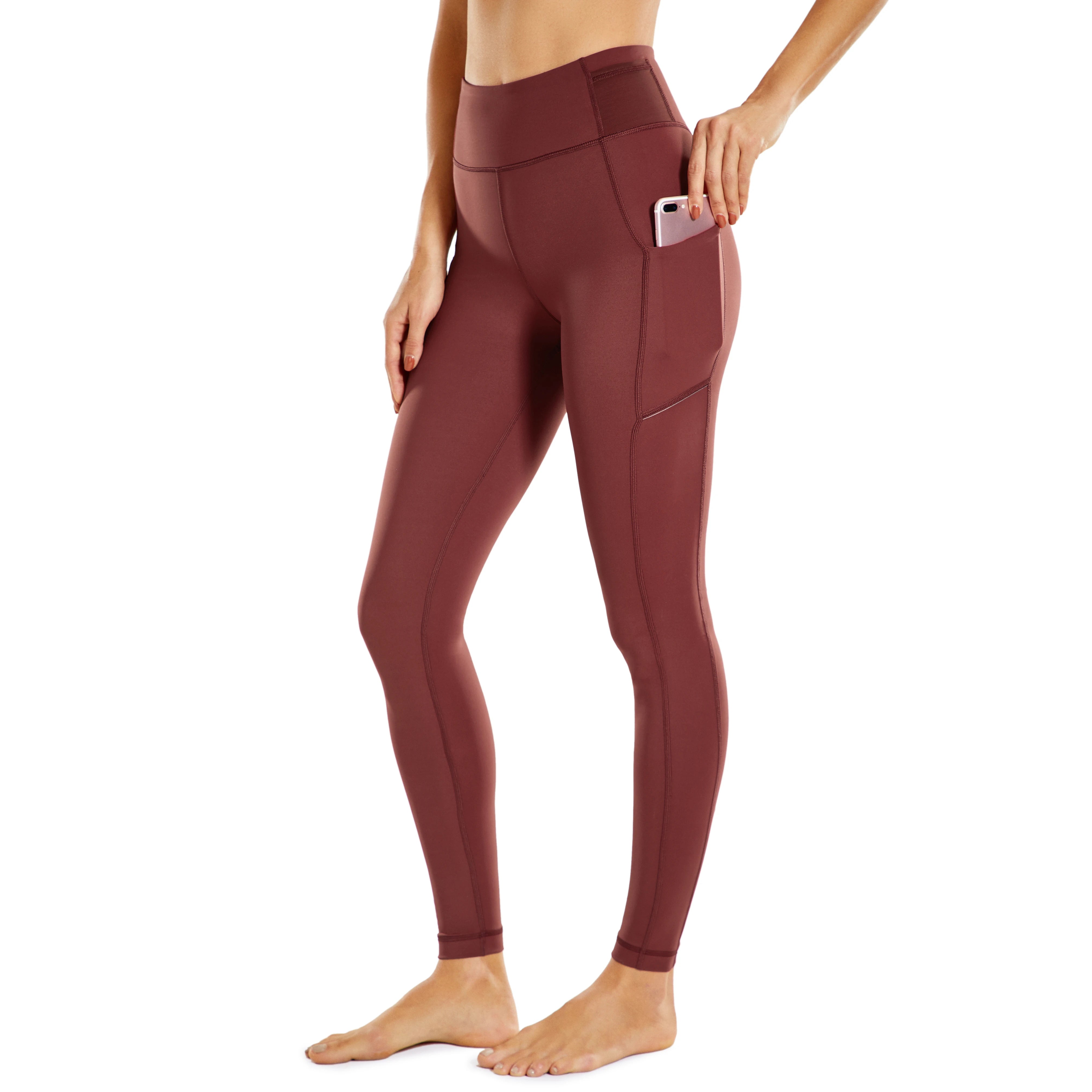 High Waisted Matte Brushed Women Yoga Leggings