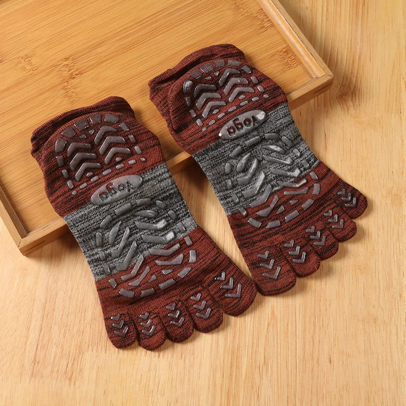 Silicone Non-slip Grip Pilates Low-ankle Sock