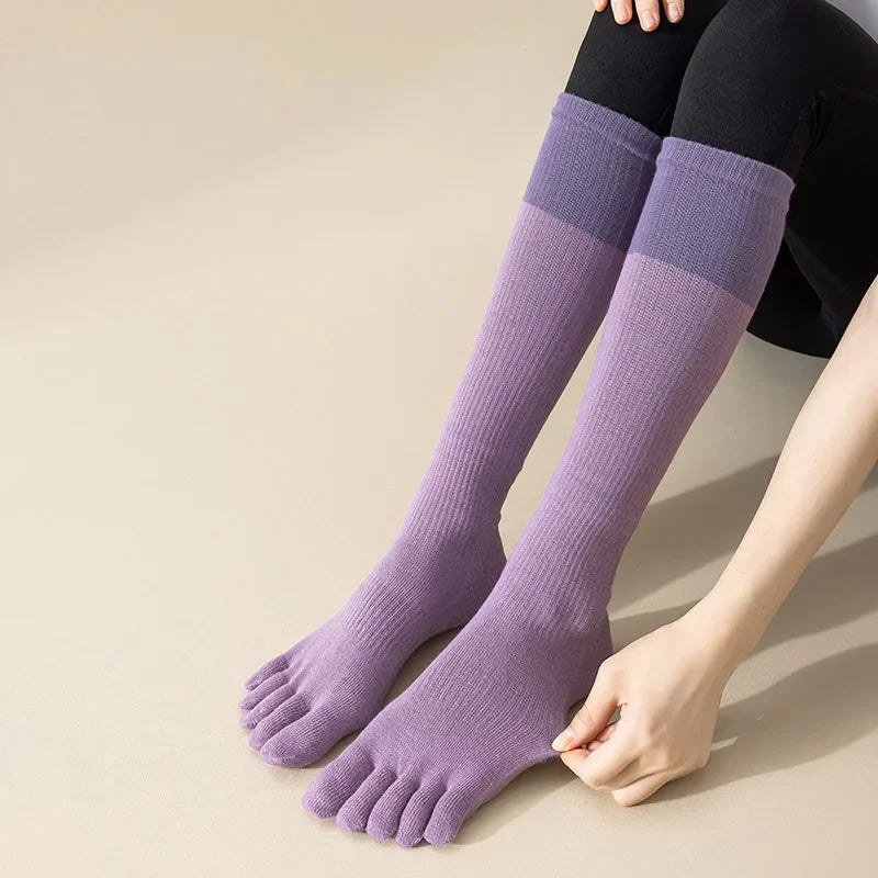 Women Five Toes Pilates Yoga Socks