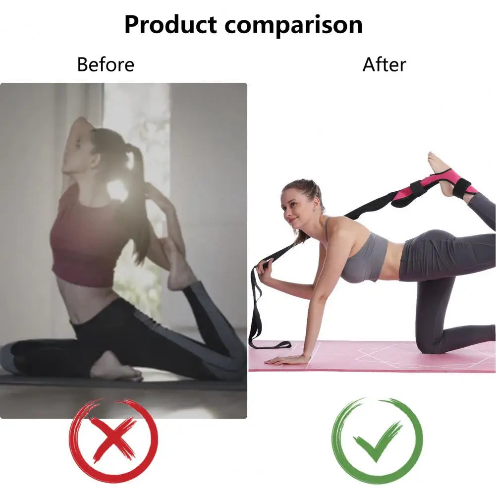 Highly Elastic Yoga Stretching Strap For Leg