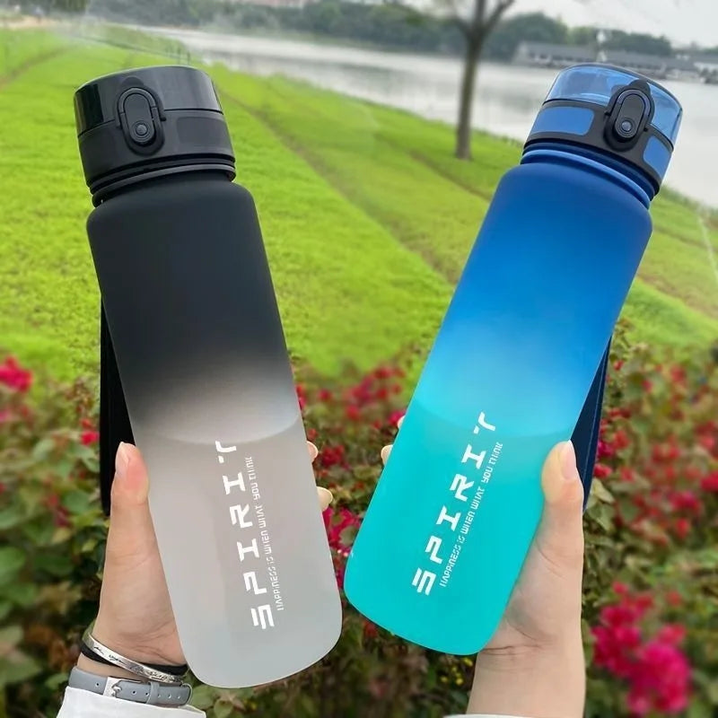 500/1000ML Large Capacity Sports Water Bottle