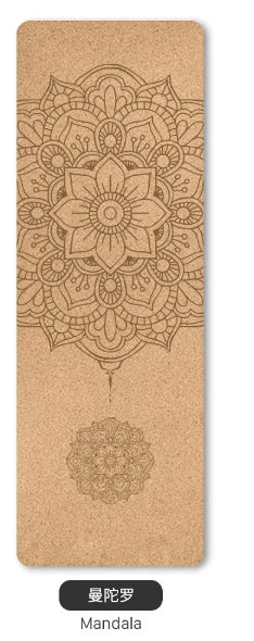 5mm Natural Cork TPE Yoga Mat