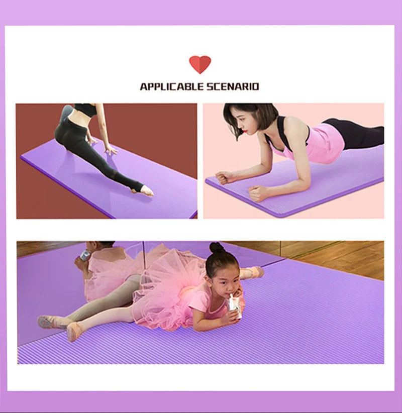 Non-slip Washable Fitness Yoga Pilates Mat