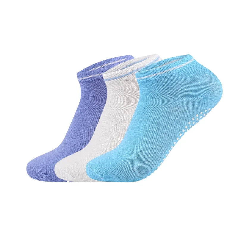 Women Non-Slip Grips Cotton Sock