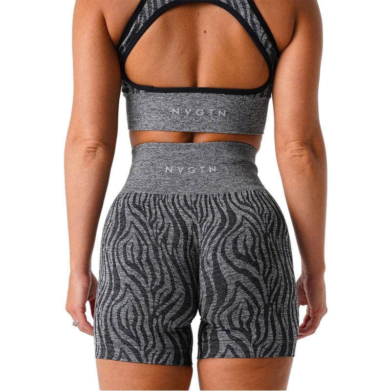 Wild Thing Zebra Seamless Women Shorts