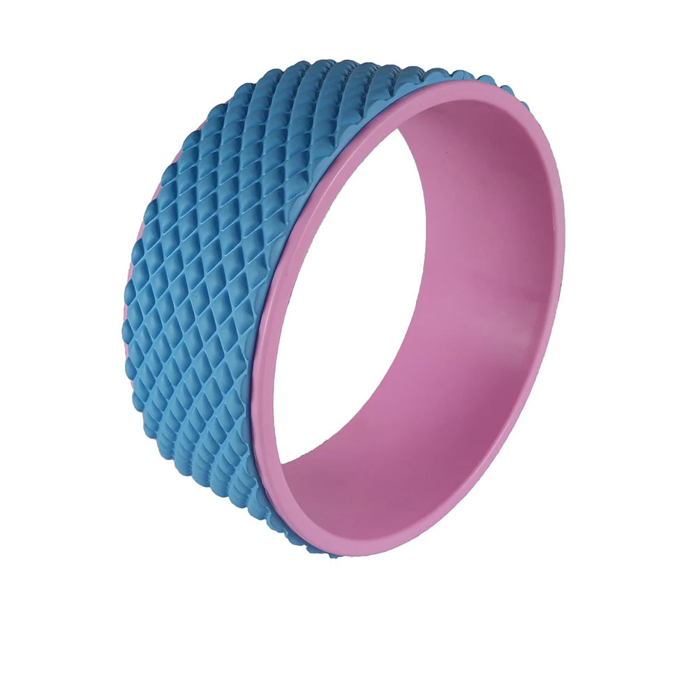 Yoga Wheel Exercise Back Roller Pilates Ring