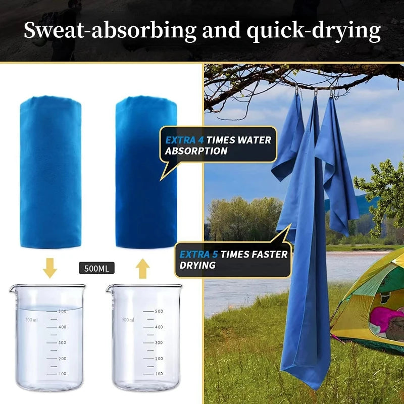 Quick-Drying Super Absorbent Camping Towel