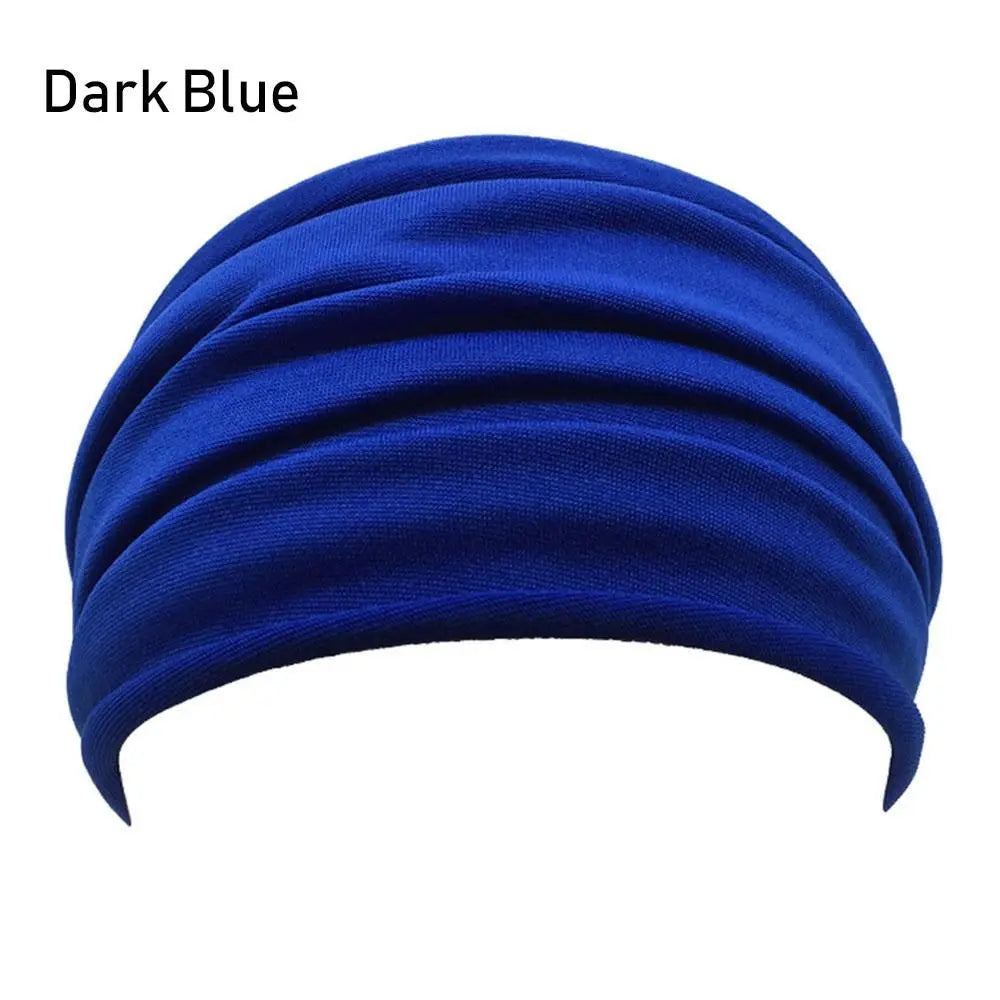 Wide Sports Headband Fold Yoga Hairband