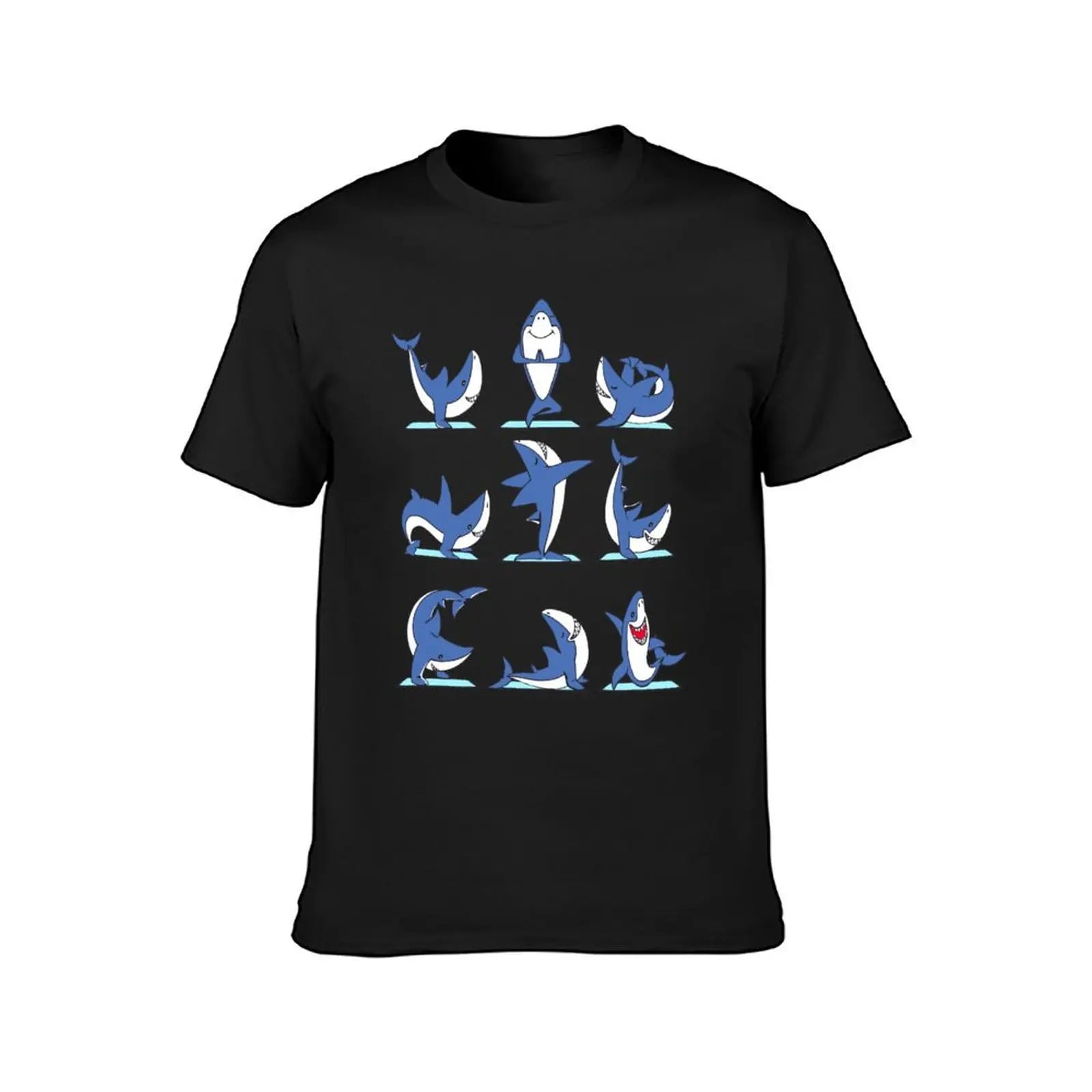 Shark Yoga Poses T-Shirt