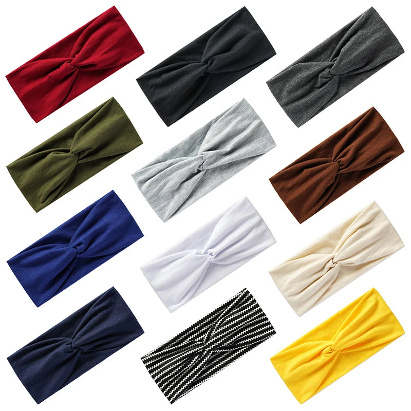 Boho Style Wide Headbands For Women