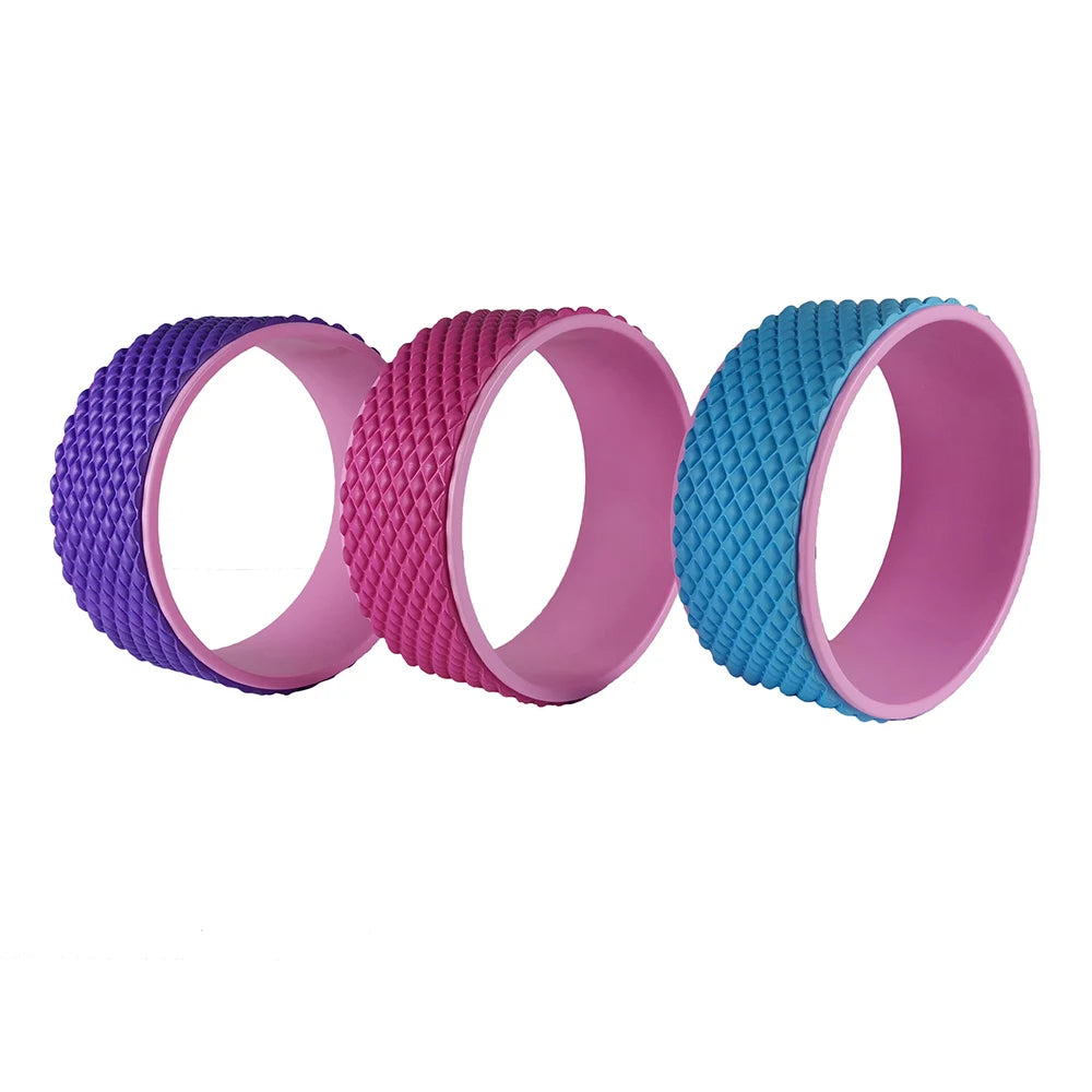 Yoga Wheel Exercise Back Roller Pilates Ring