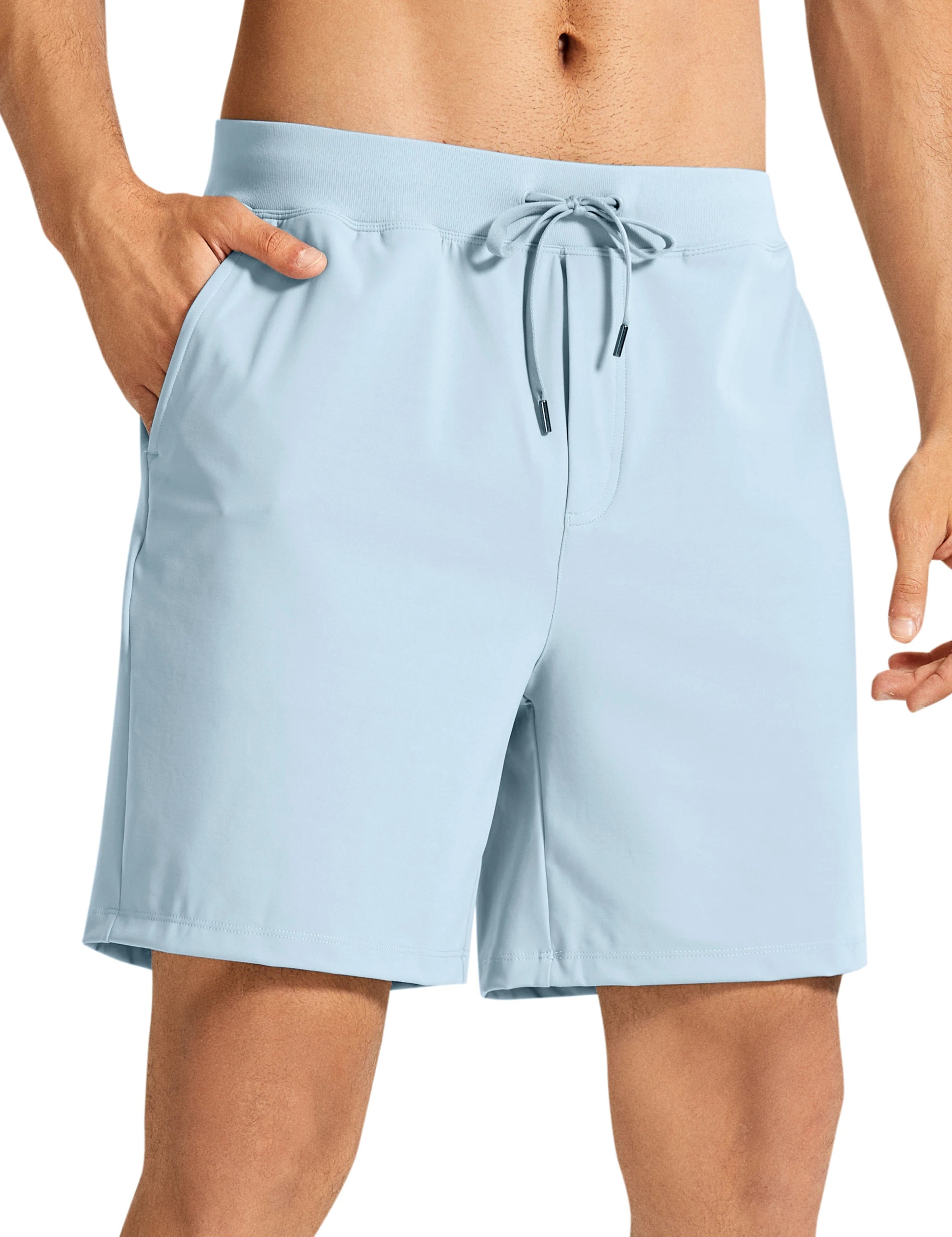 Men's Four-Way Stretch Workout Shorts - 7