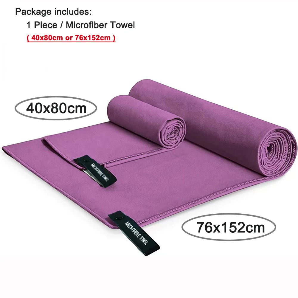 Microfiber Fast Drying Swimming Camping Towels