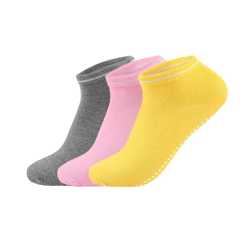 Women Non-Slip Grips Cotton Sock