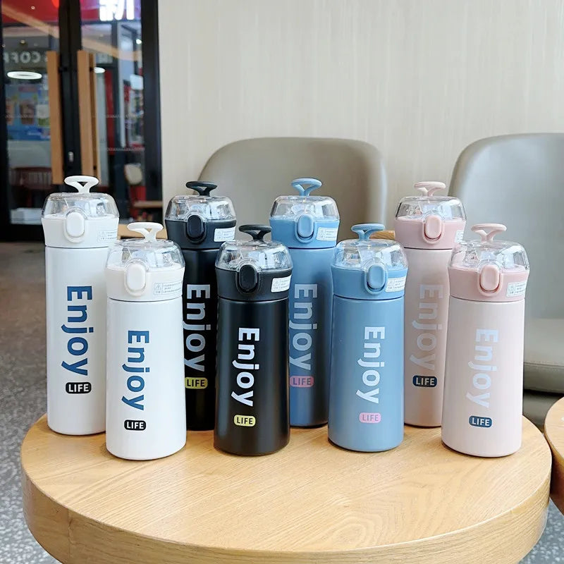 350ml/500ml Fashion Stainless Steel Water Bottle