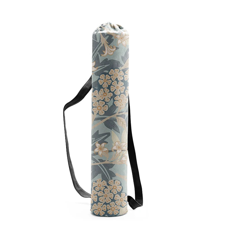 Printed Canvas Drawstring Yoga Bag