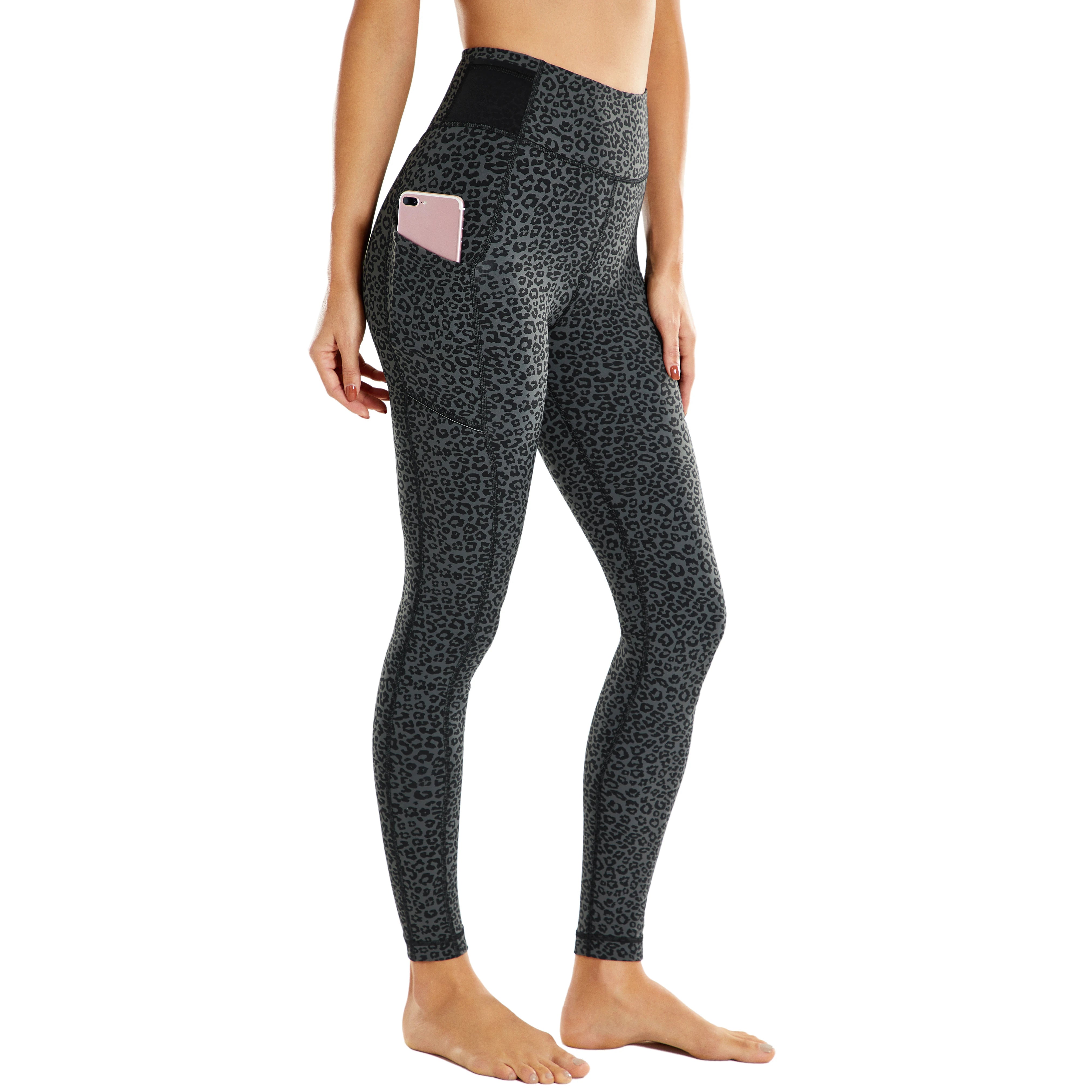 High Waisted Matte Brushed Women Yoga Leggings