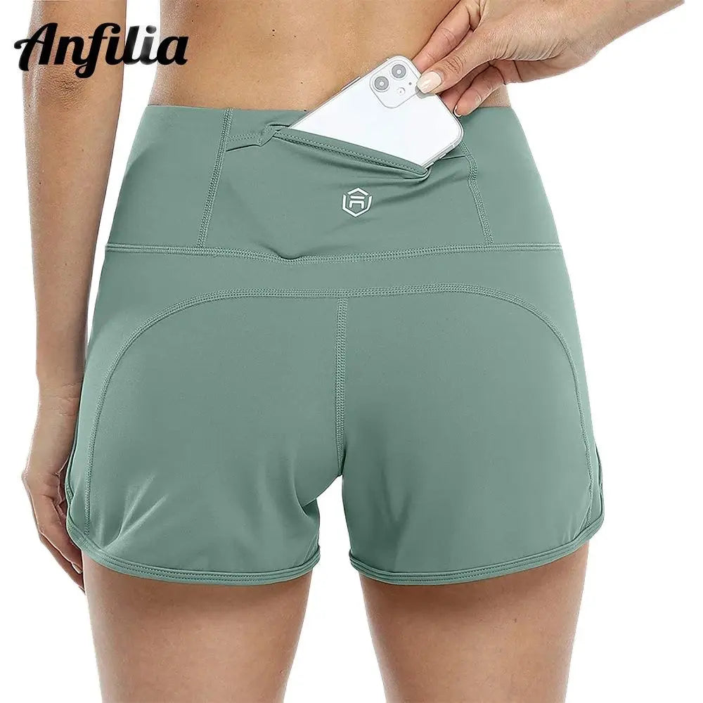 Anfilia Women Yoga Sports Shorts