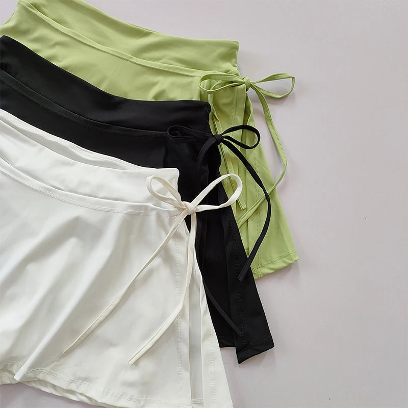 Yoga Badminton Tennis Skirt Pants