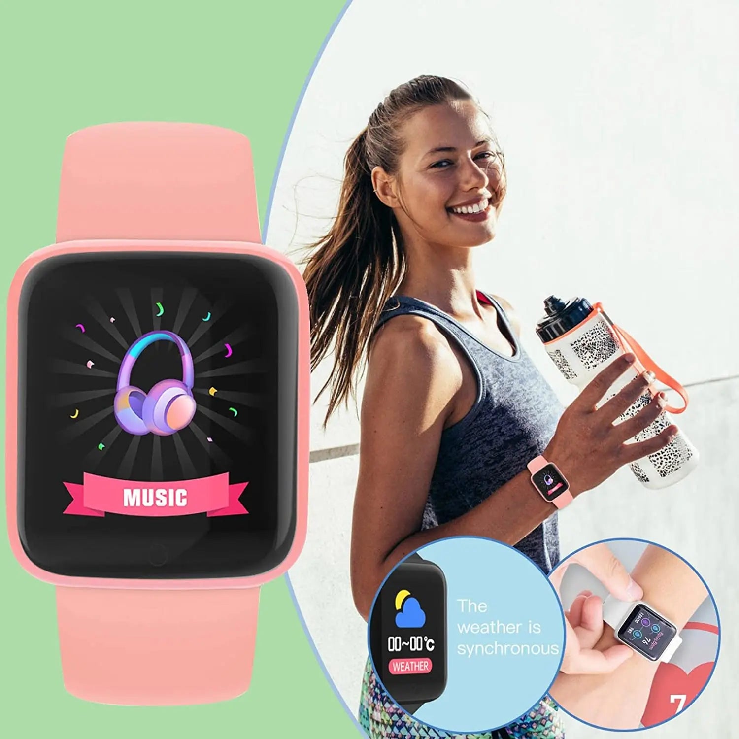 Multifunctional Bluetooth Connected Smart Watch