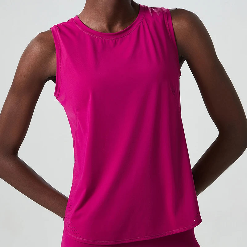 Summer Sleeveless Women Yoga Top