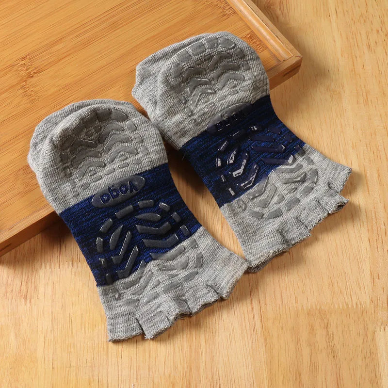 Silicone Non-slip Grip Pilates Low-ankle Sock