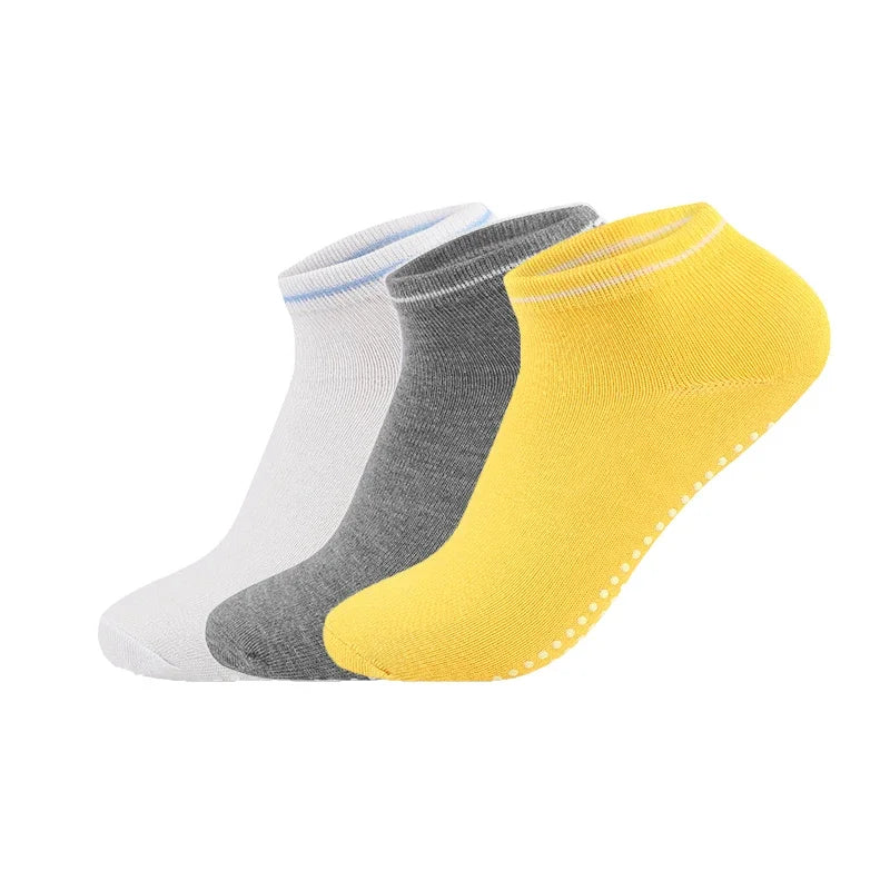 Women Non-Slip Grips Cotton Sock