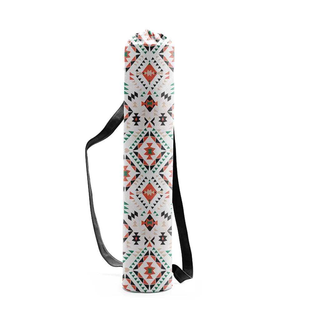 Printed Canvas Drawstring Yoga Bag