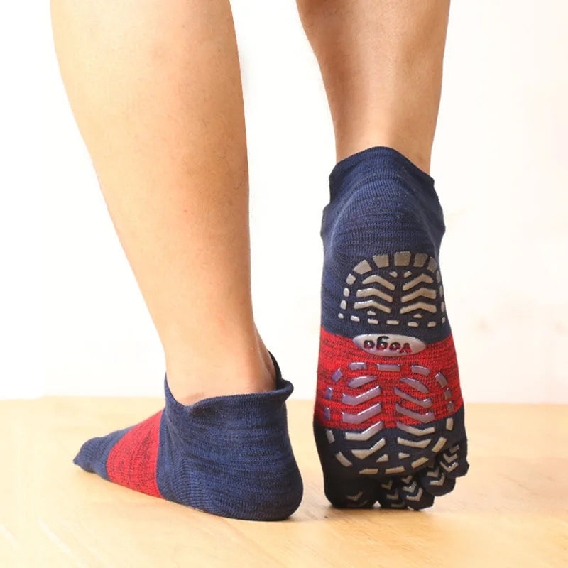 Silicone Non-slip Grip Pilates Low-ankle Sock
