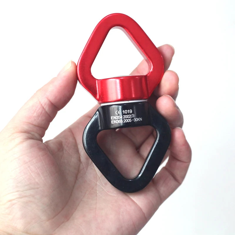 30KN Yoga Accessories Swivel Connector Carabiner Universal Ring