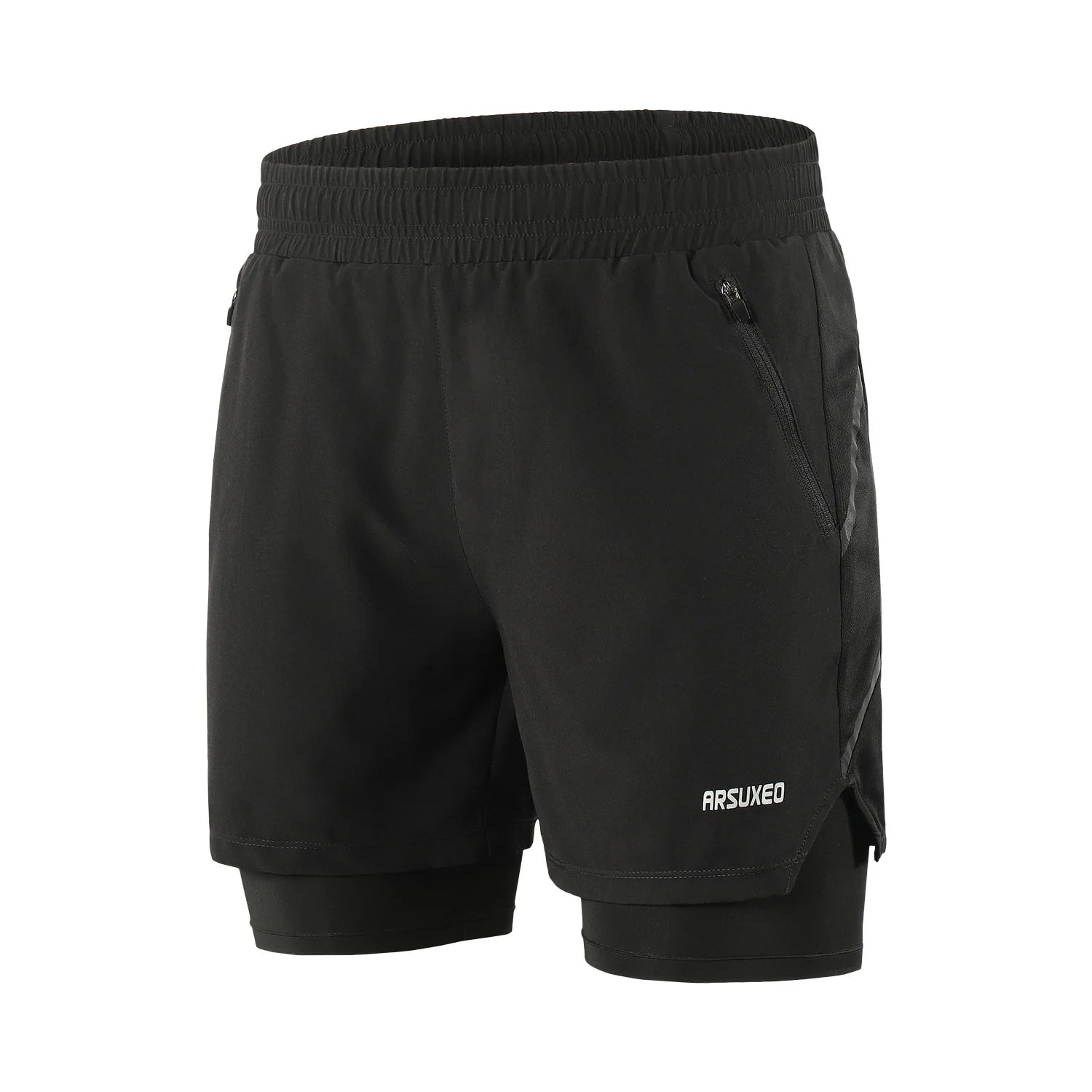 Men Running Shorts 2 In 1